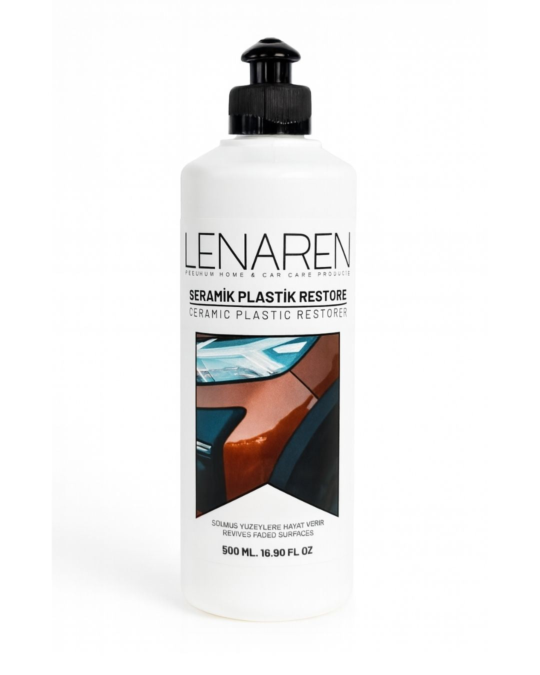 Lenaren SERAMİK ETKİLİ DIŞ PLASTİK PARLATICI 500 ML