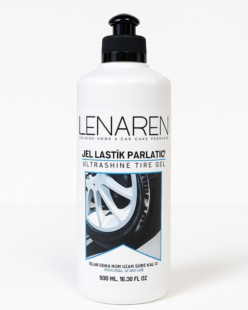 Lenaren TireGleam Jel Lastik Parlatıcı 500 ML
