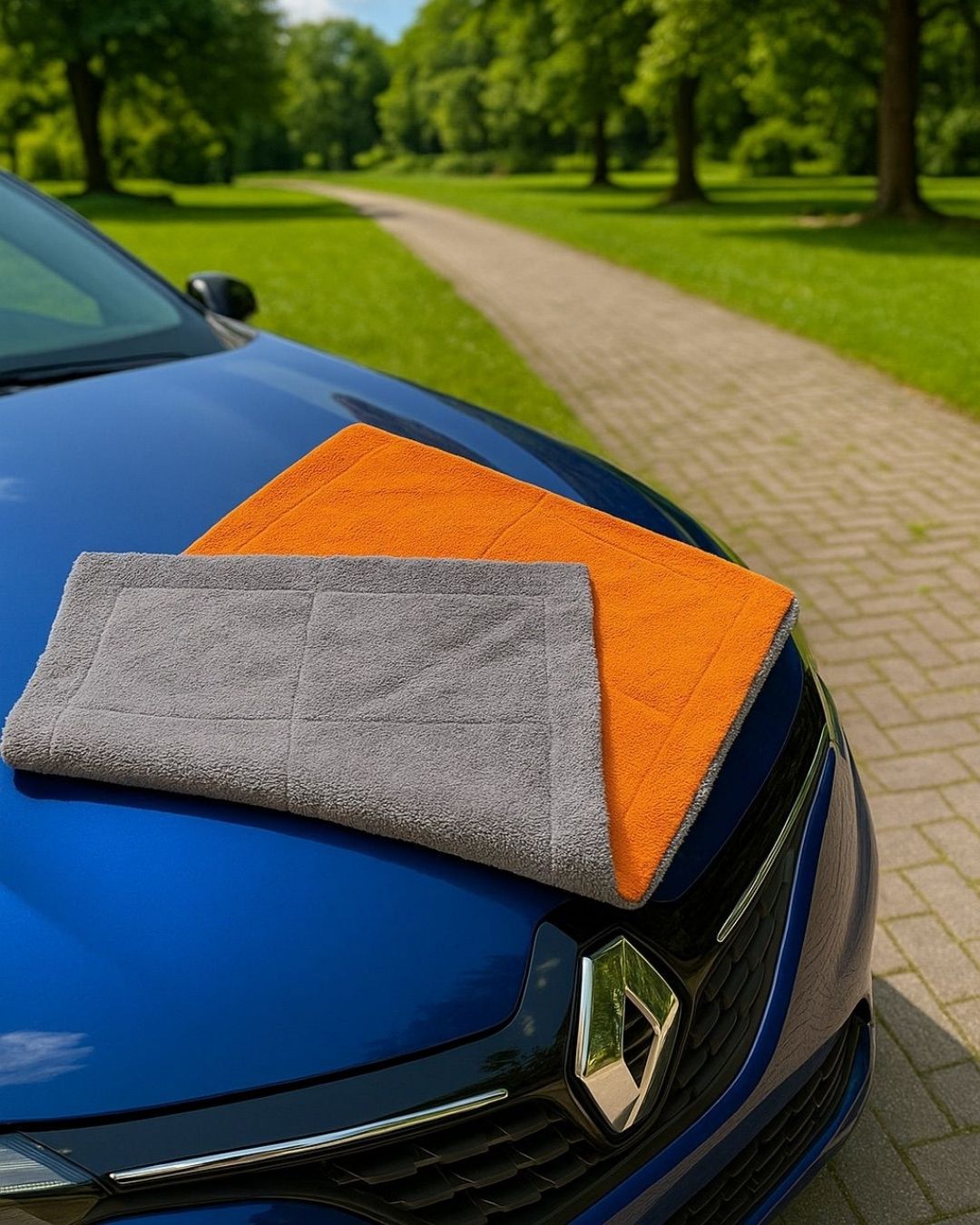 Lenaren 740 GSM 50X80 OTO KURULAMA HAVLUSU MİKROFİBER BEZ